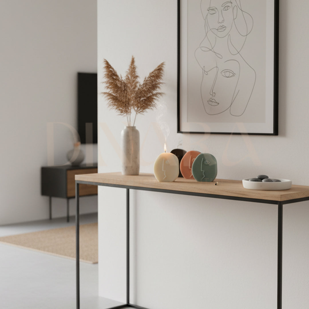 Abstract Candle (Round)