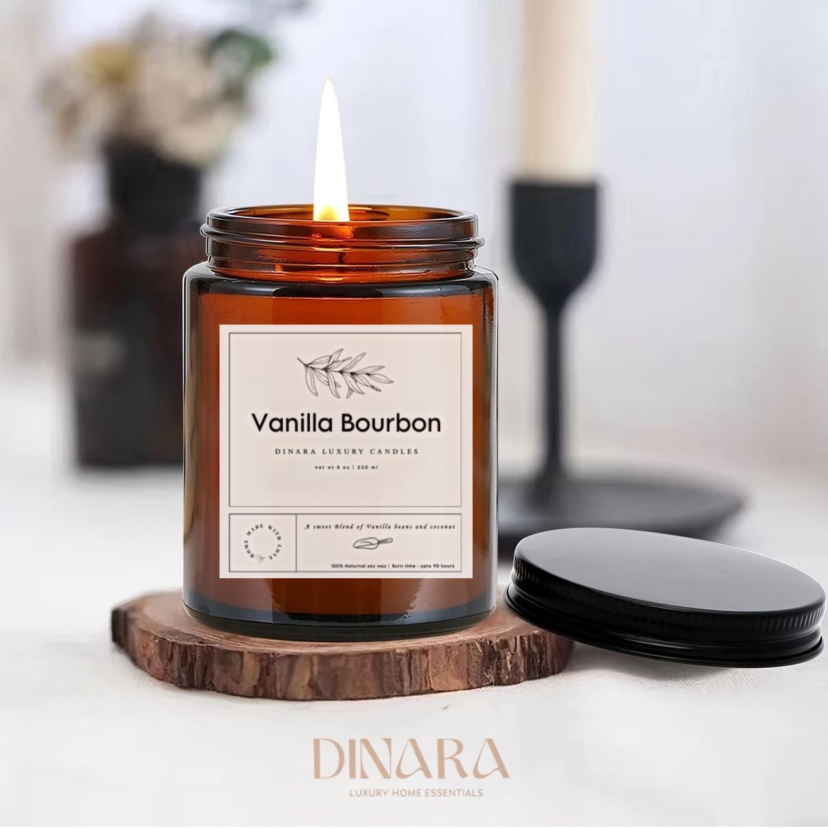Amber jar Candles (210 ml)