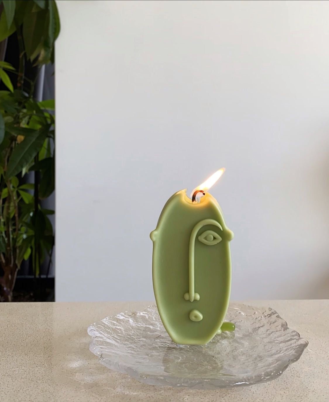 Abstract Candle (Oval)