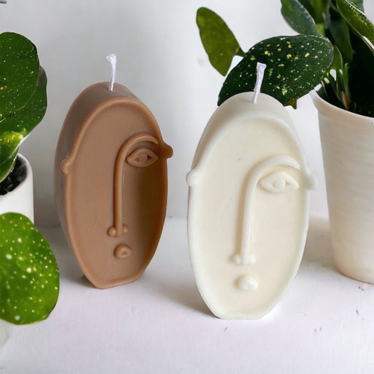 Abstract Candle (Oval)