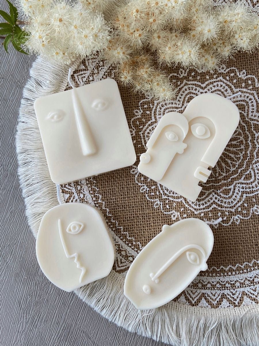 Abstract candles (SET OF 4)