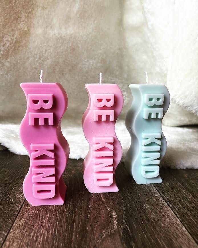 Be Kind Pillar Candle