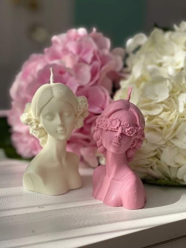 Girl candles (set)