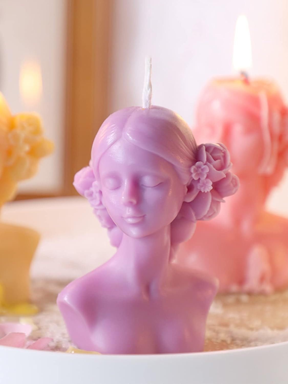 Flower girl candle