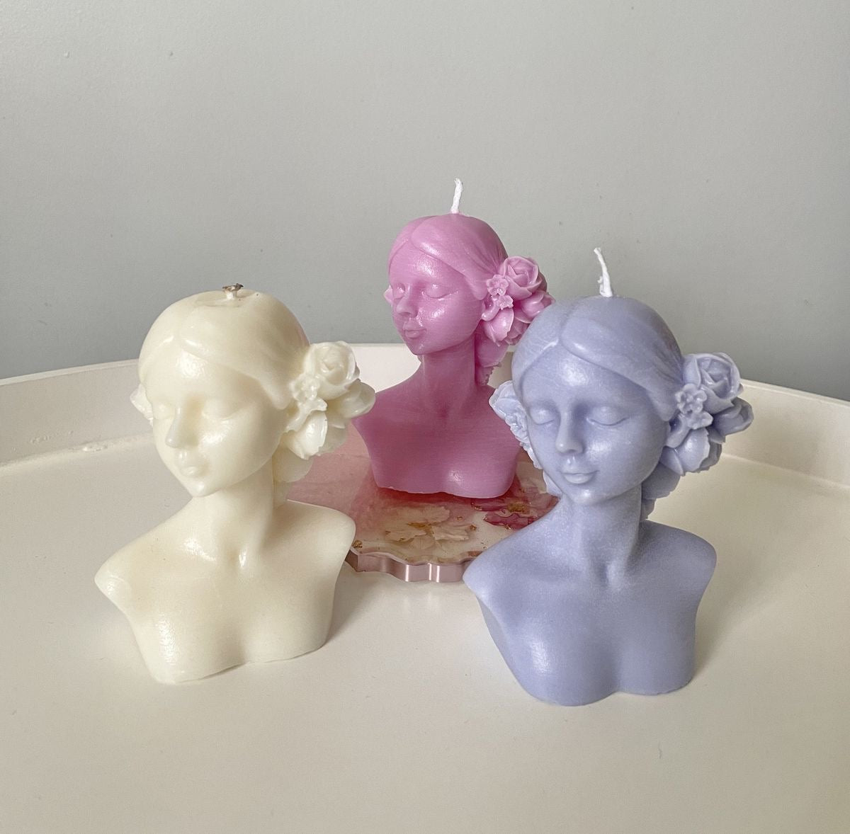 Flower girl candle