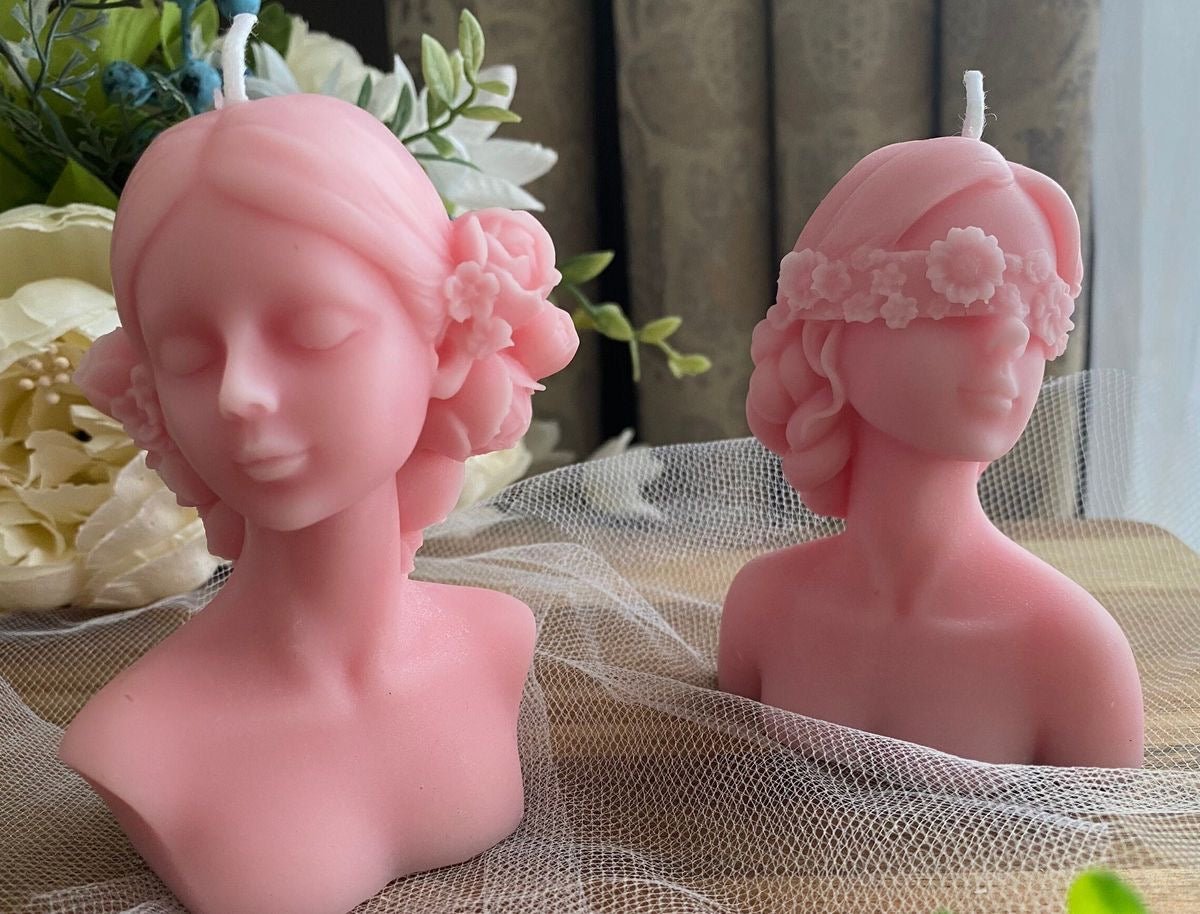 Girl candles (set)