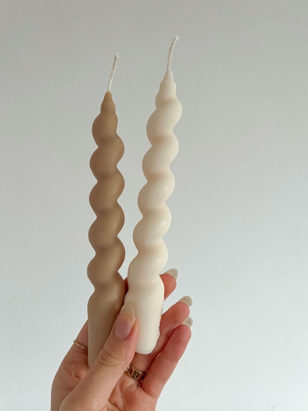 Spiral Pillar Candles