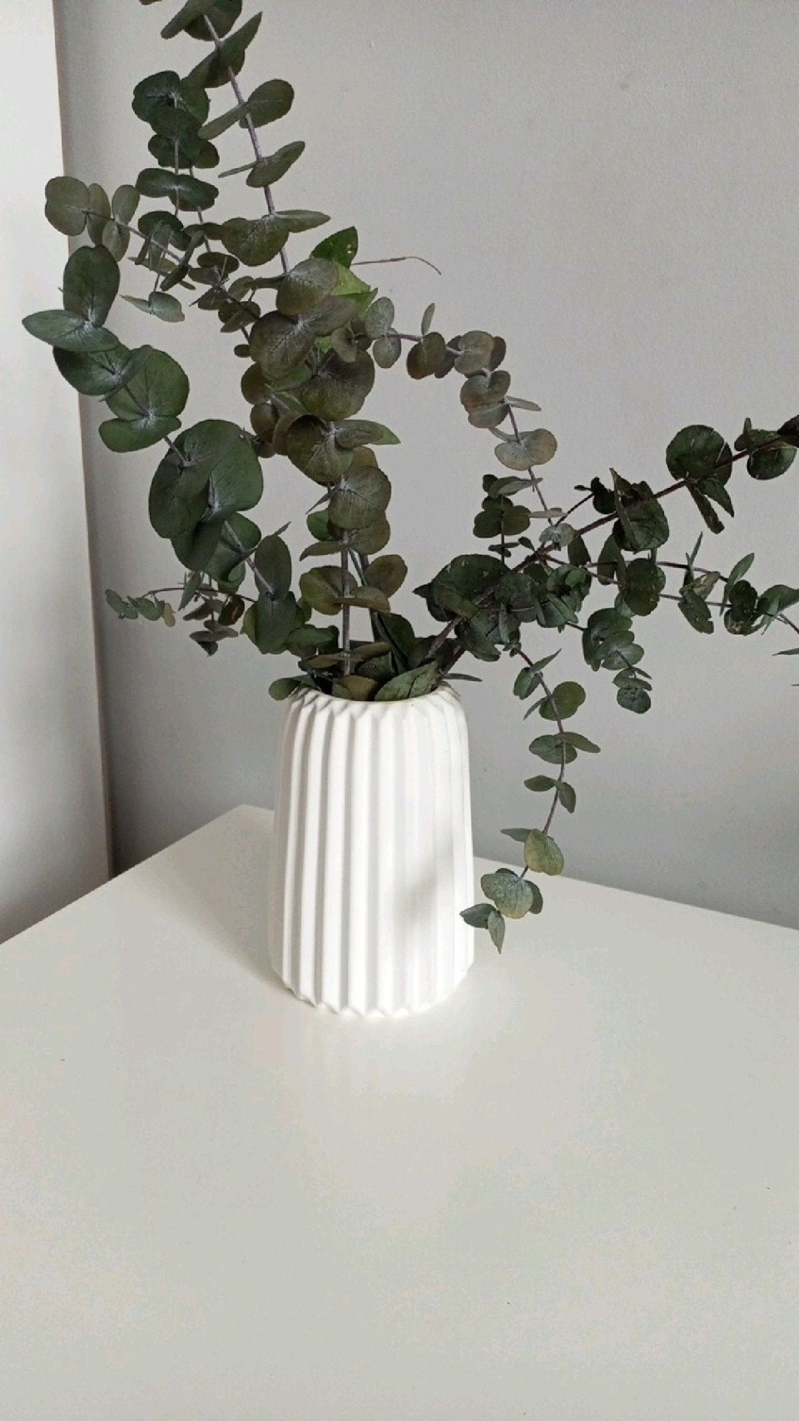 Stripped Vase