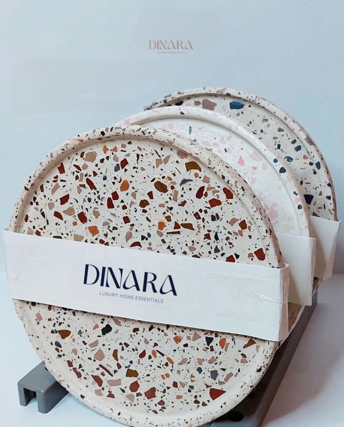Terrazo Round tray