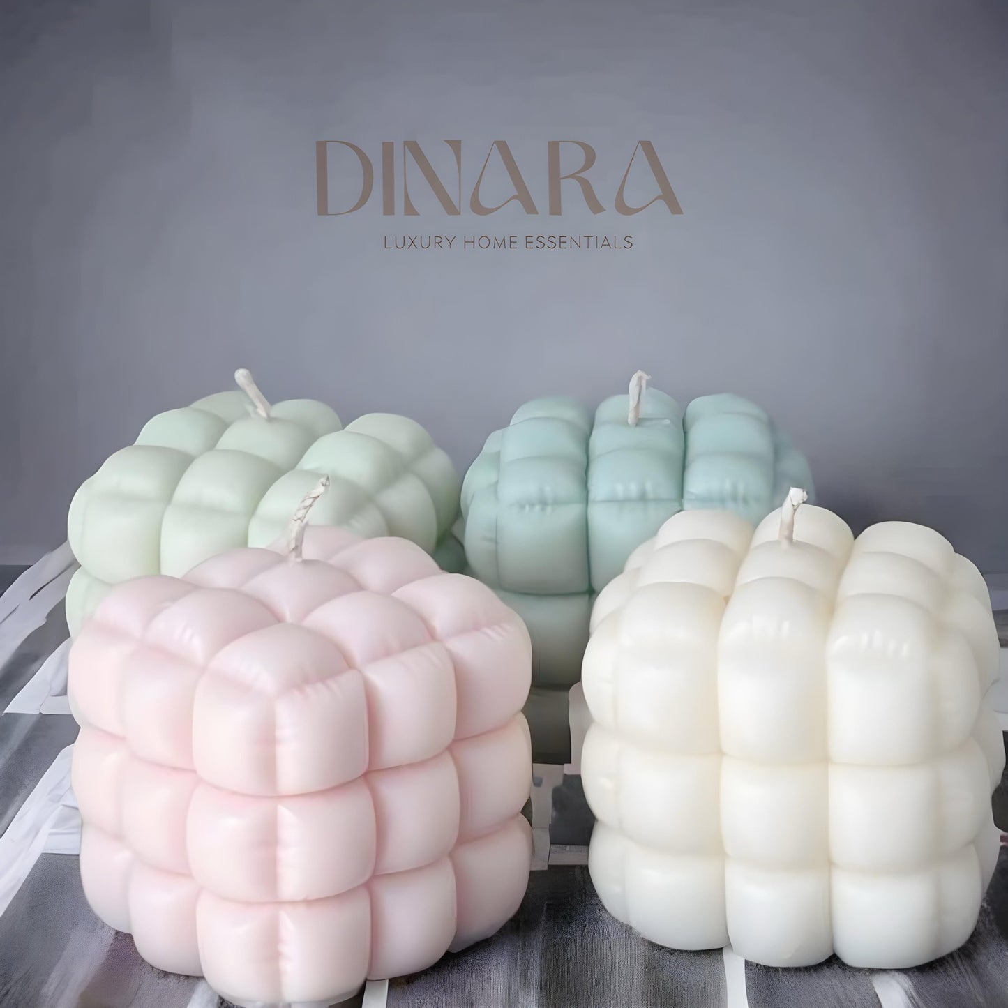 Puffer Bubble Candle