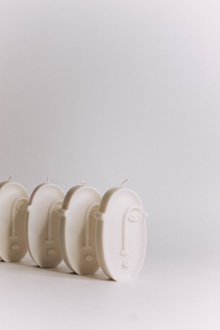 Abstract Candle (Oval)