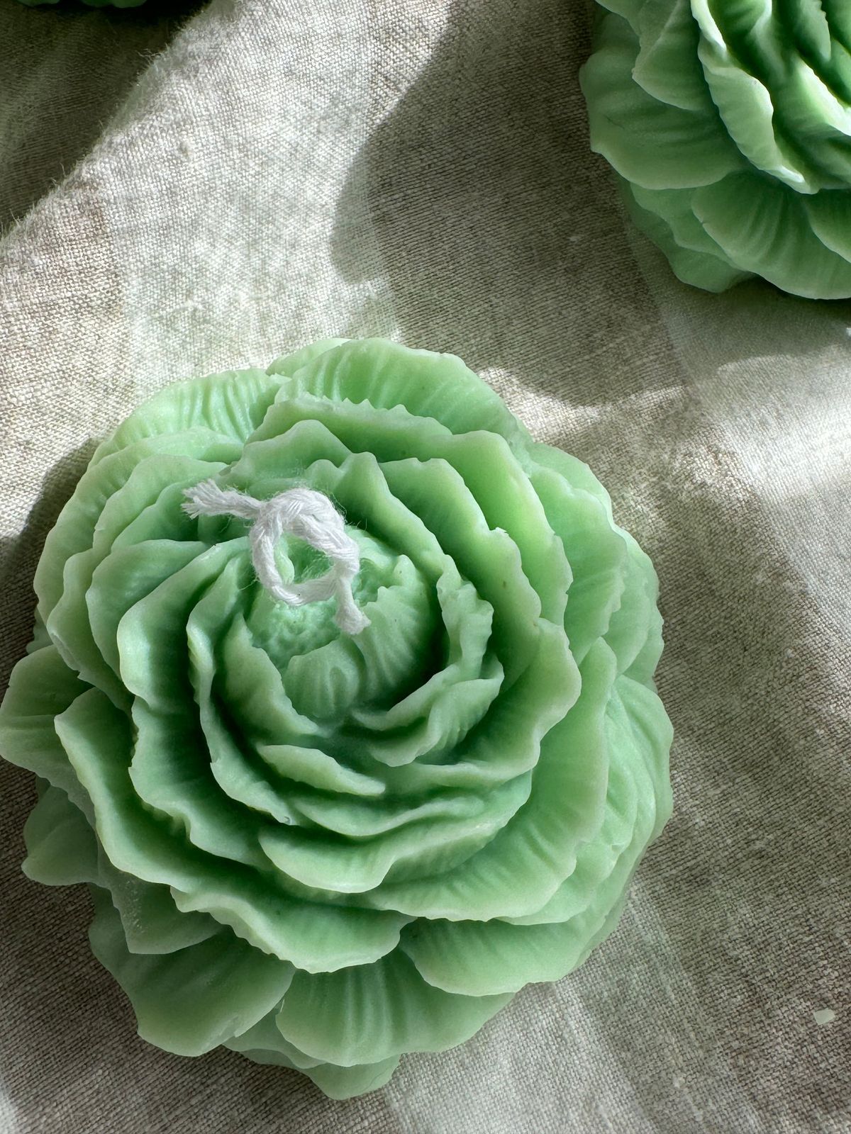 Peony Flower Candles