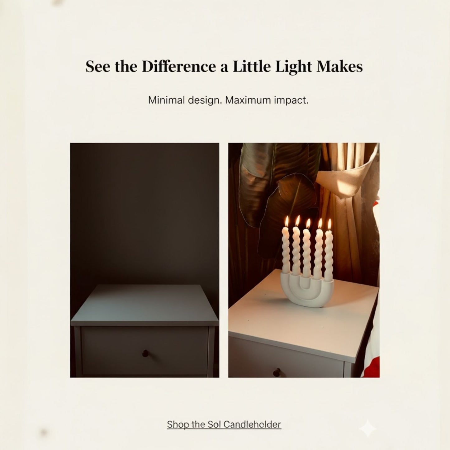 Sol Candleholder