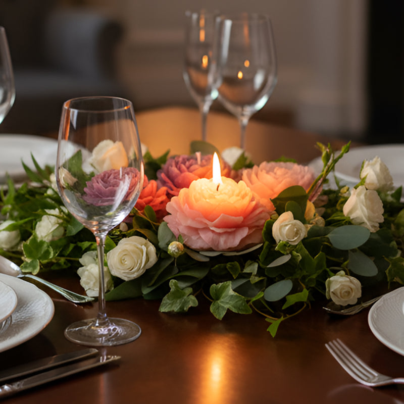 flower candle