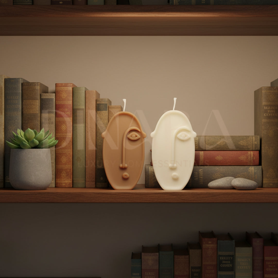 Abstract Candle (Oval)