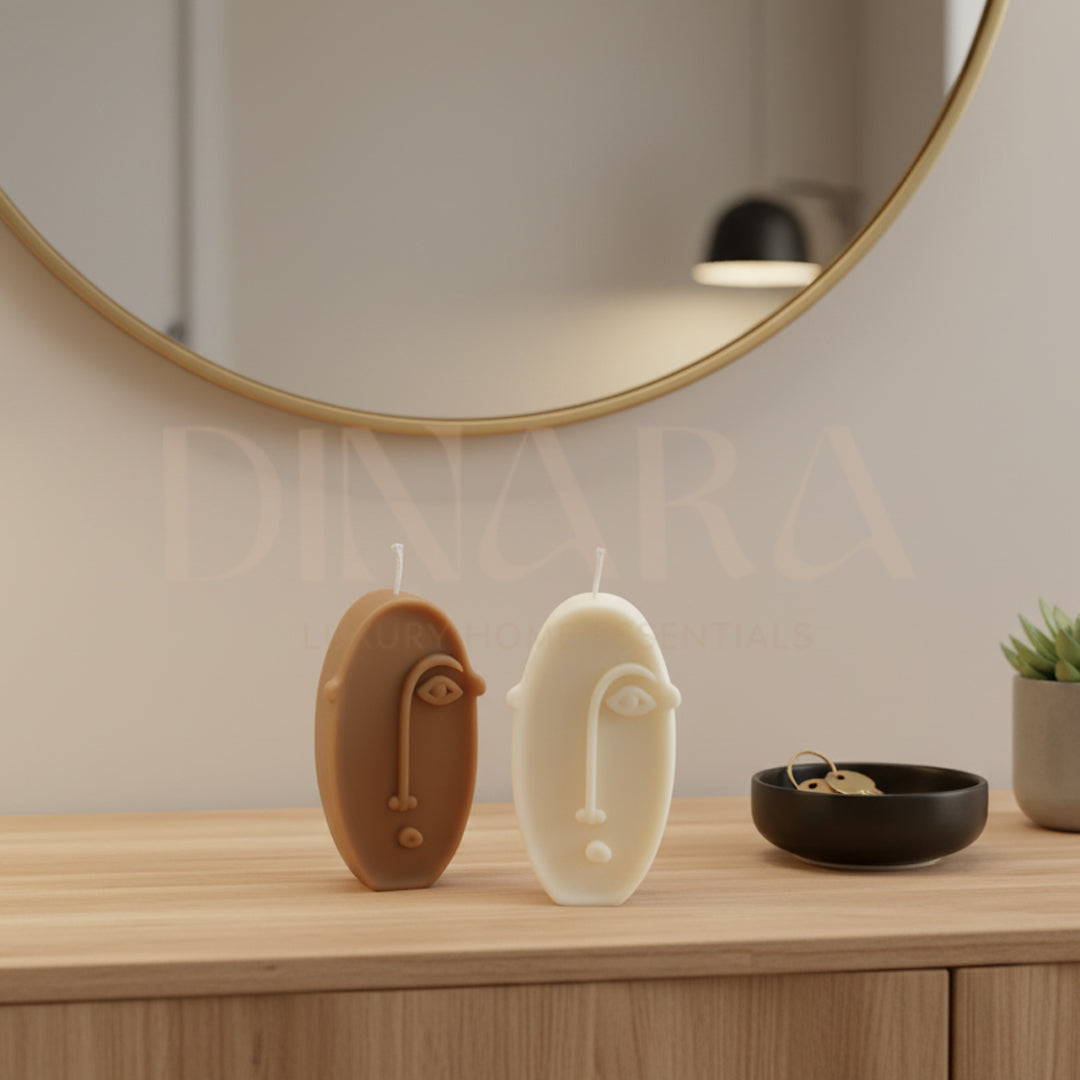 Abstract Candle (Oval)