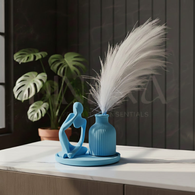 Feather Elegance Set – 3-Piece Sculptural