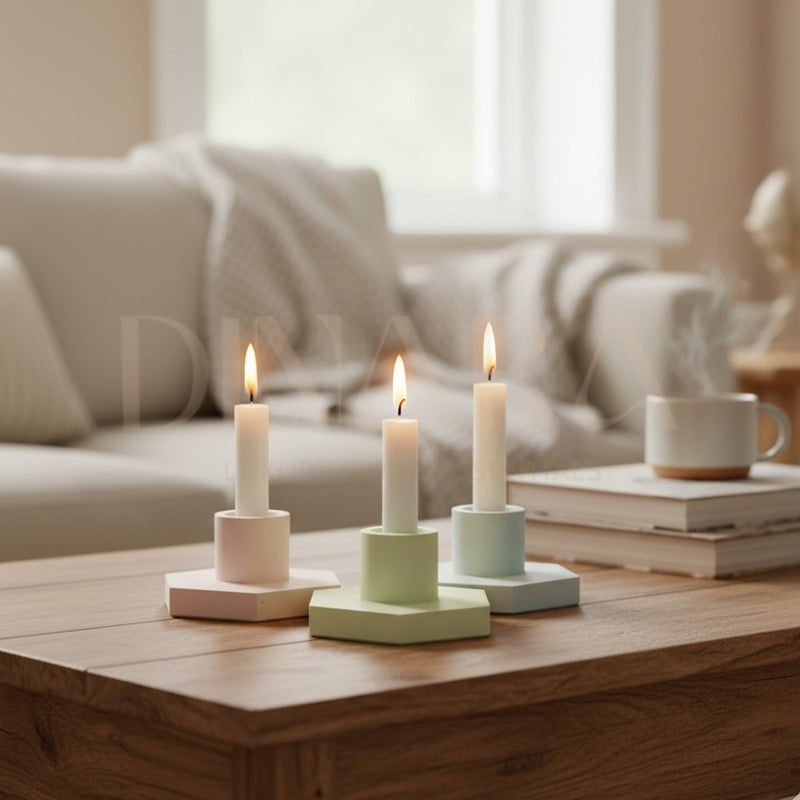 Hexagonal Candle Holder