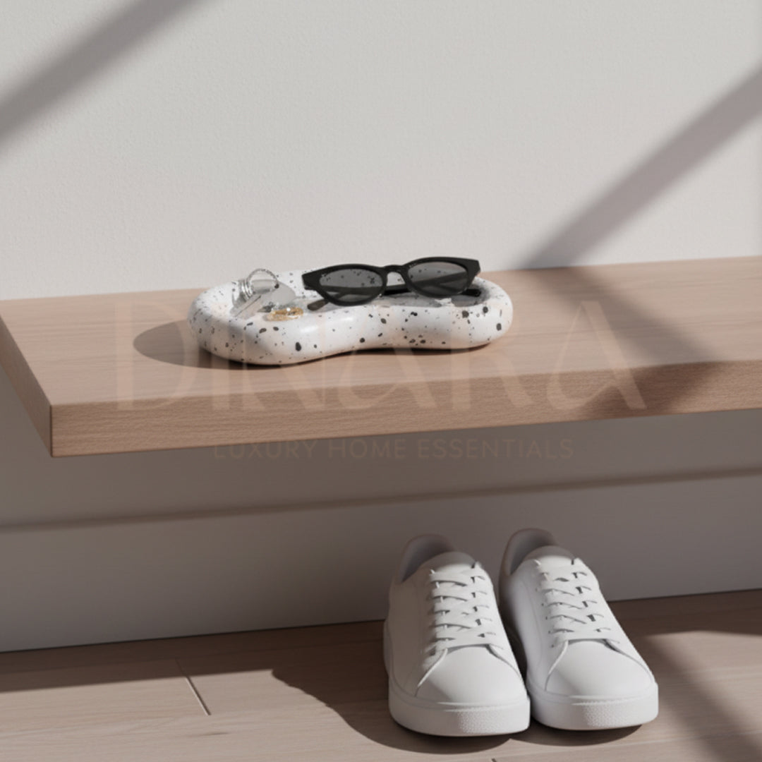 Black splash Luna tray