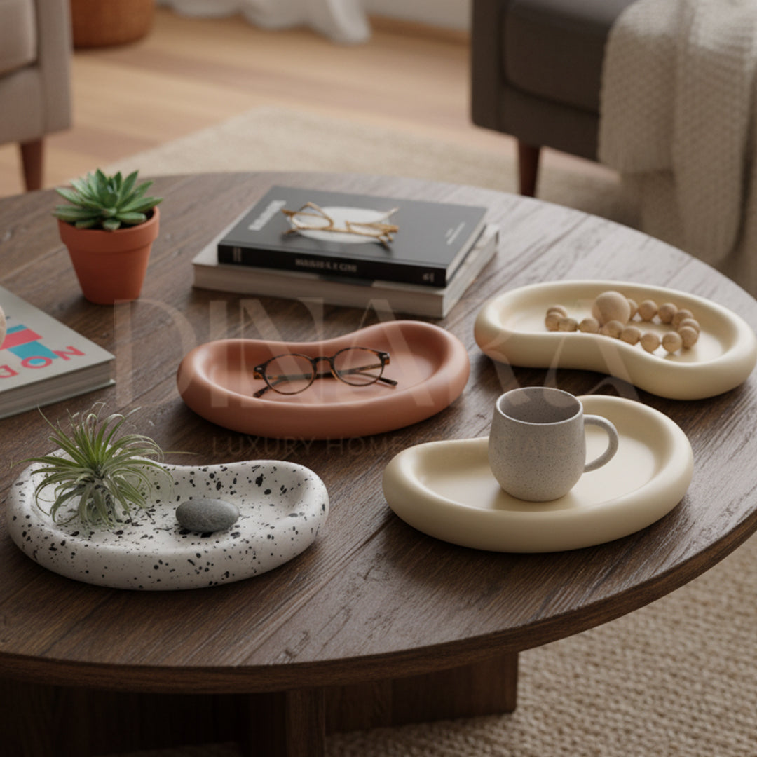 Black splash Luna tray