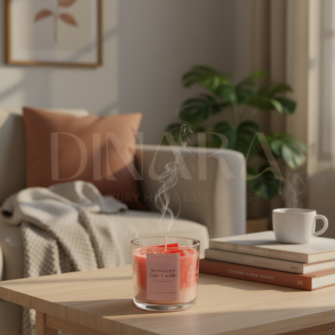 Strawberry Latte Candle