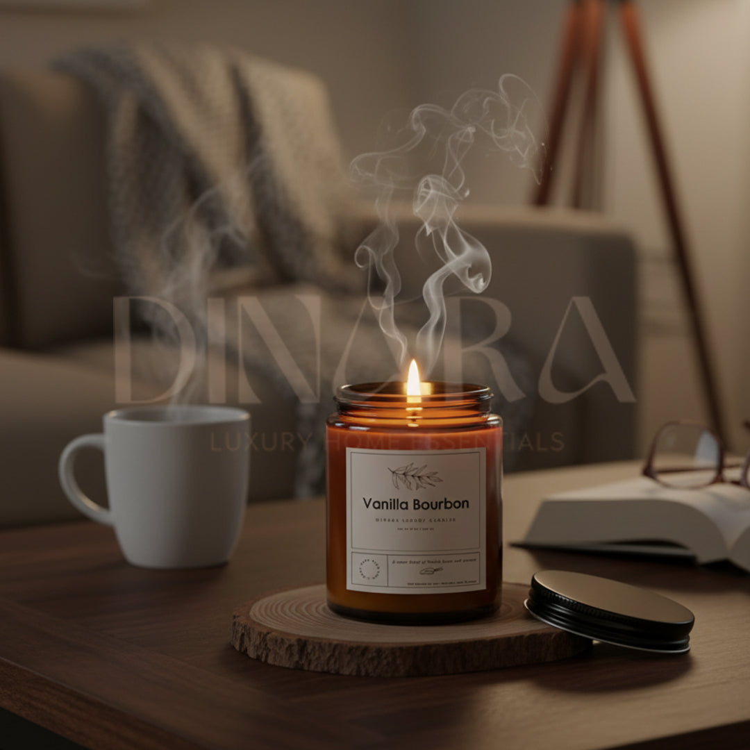 Amber jar Candles (210 ml)