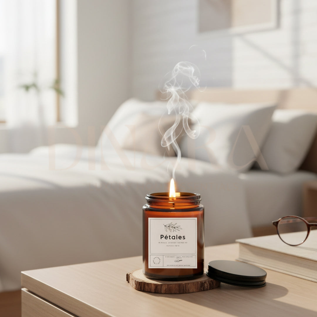 Amber jar Candles (210 ml)