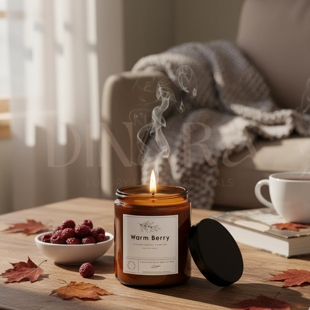 Amber jar Candles (210 ml)