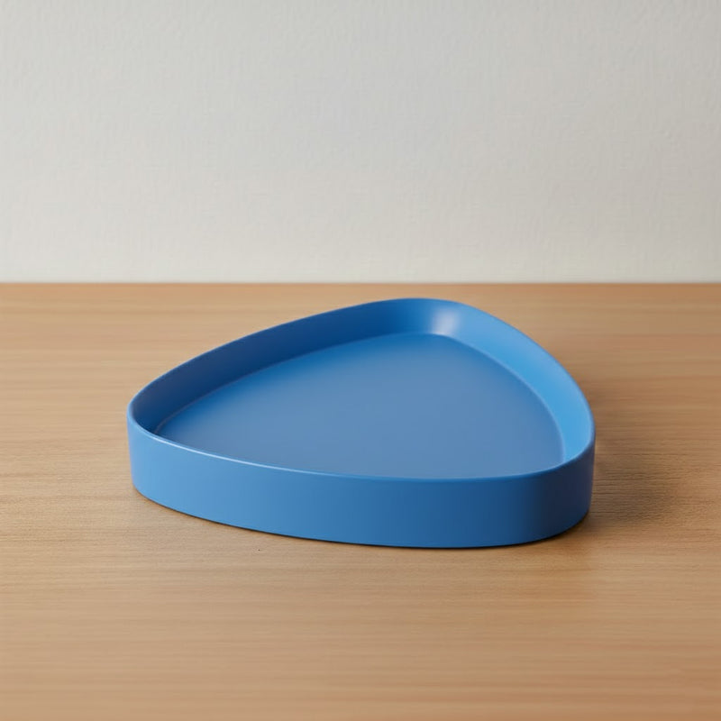 roundabout triangle trays