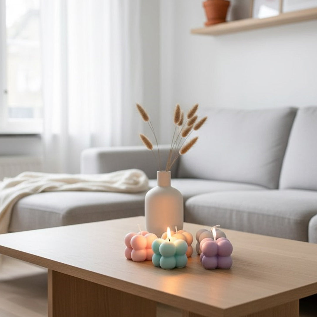 Mini Bubble Candles