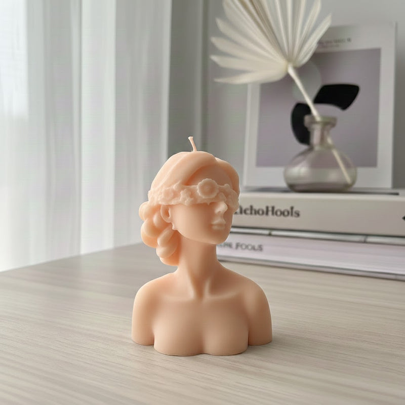 Girl candles (set of 2)
