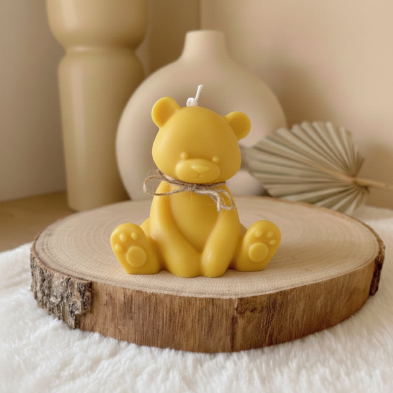 Teddy Bear Candle