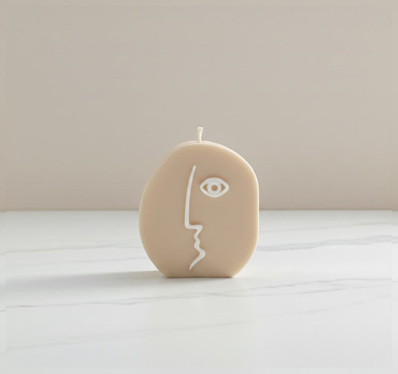 Abstract Candle (Round)