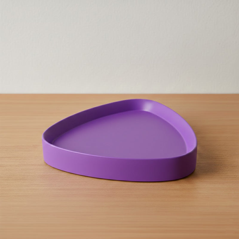 roundabout triangle trays