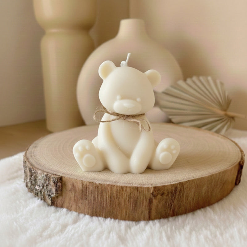 Teddy Bear Candle