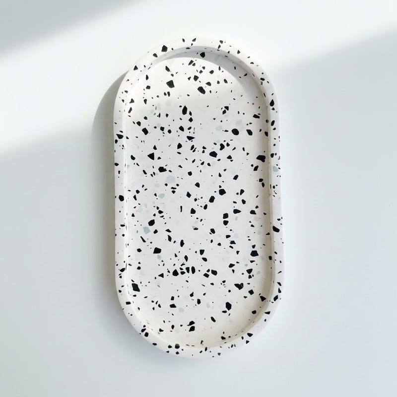 Oval Trinket Tray (Terazzo)