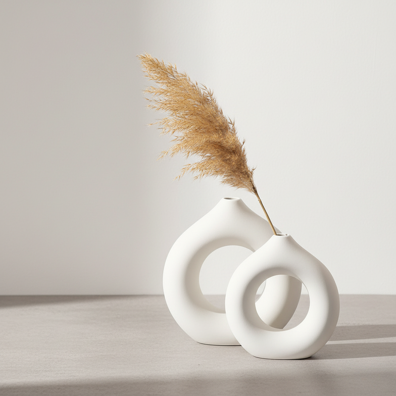 Donut vase