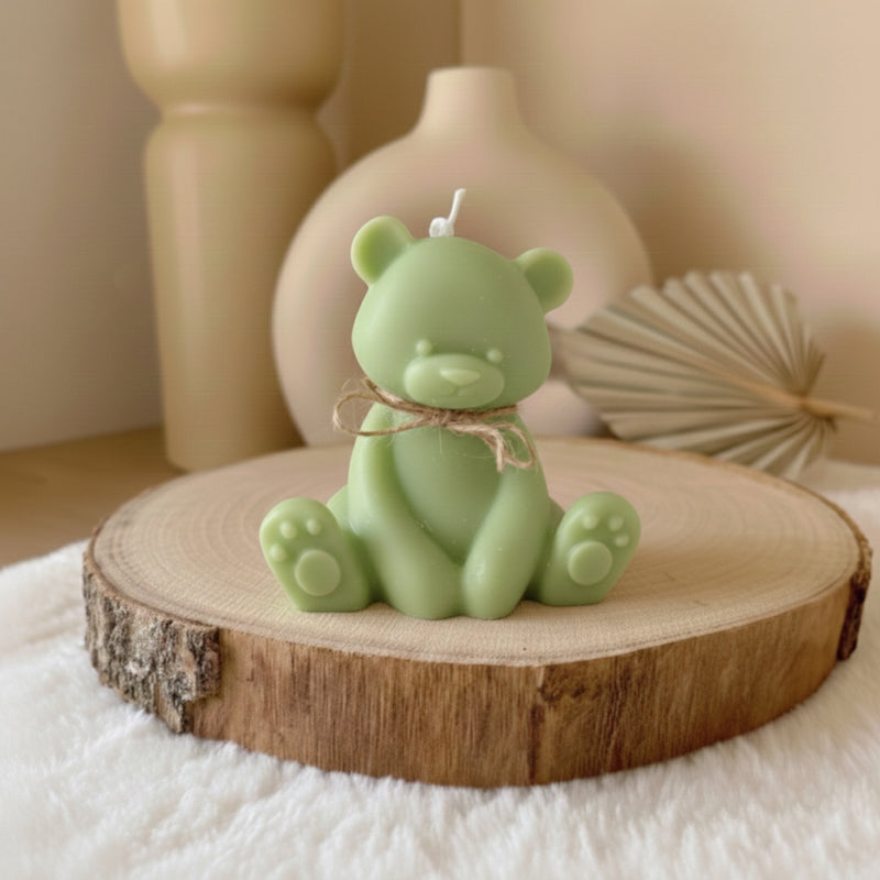 Teddy Bear Candle