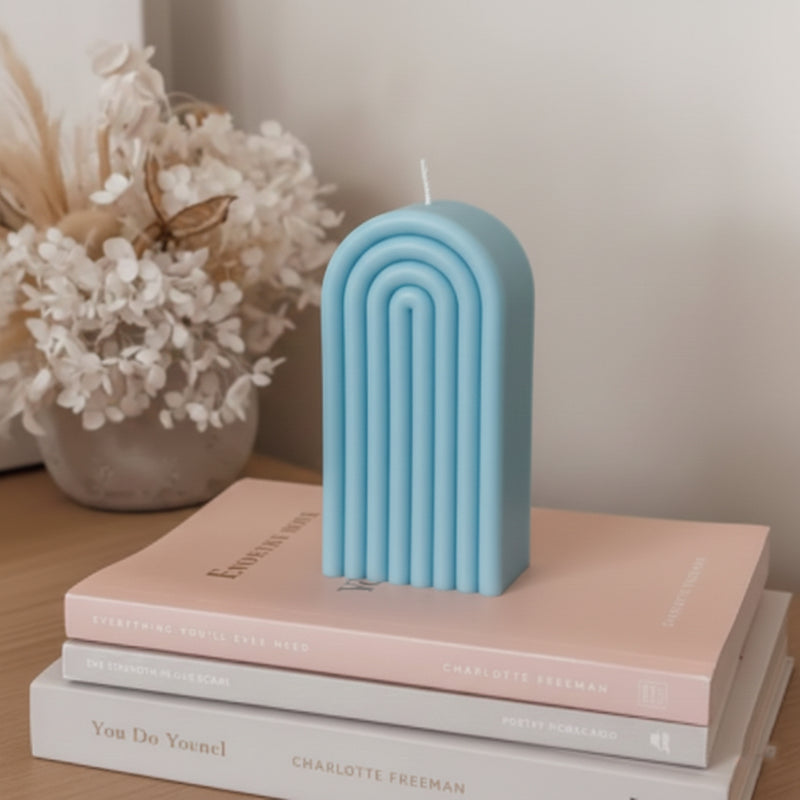 Rainbow Arch Candle