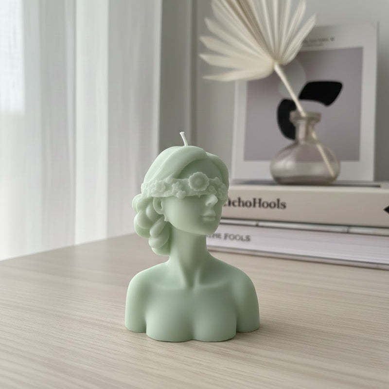 Girl candles (set of 2)