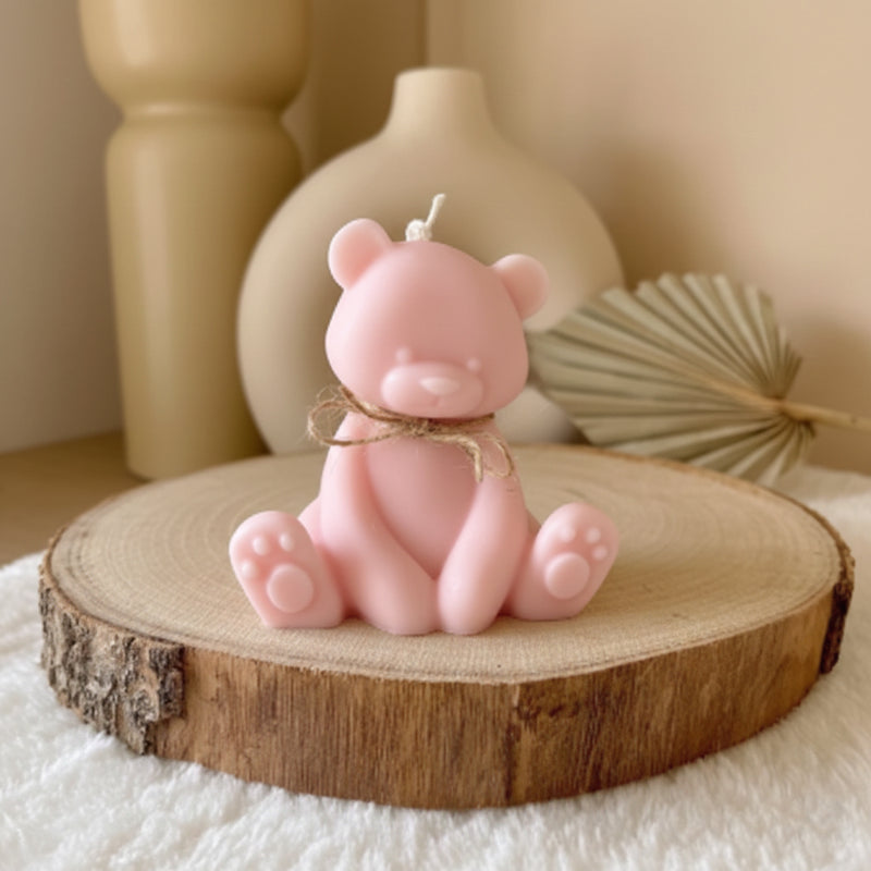 Teddy Bear Candle