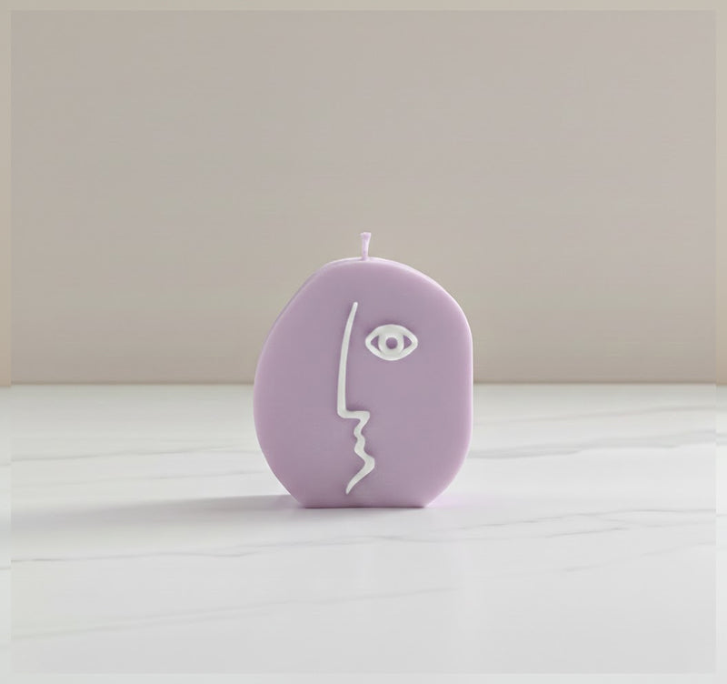 Abstract Candle (Round)
