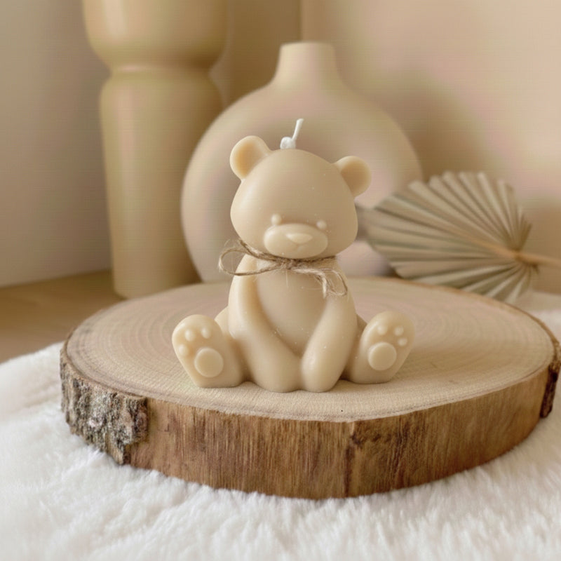 Teddy Bear Candle