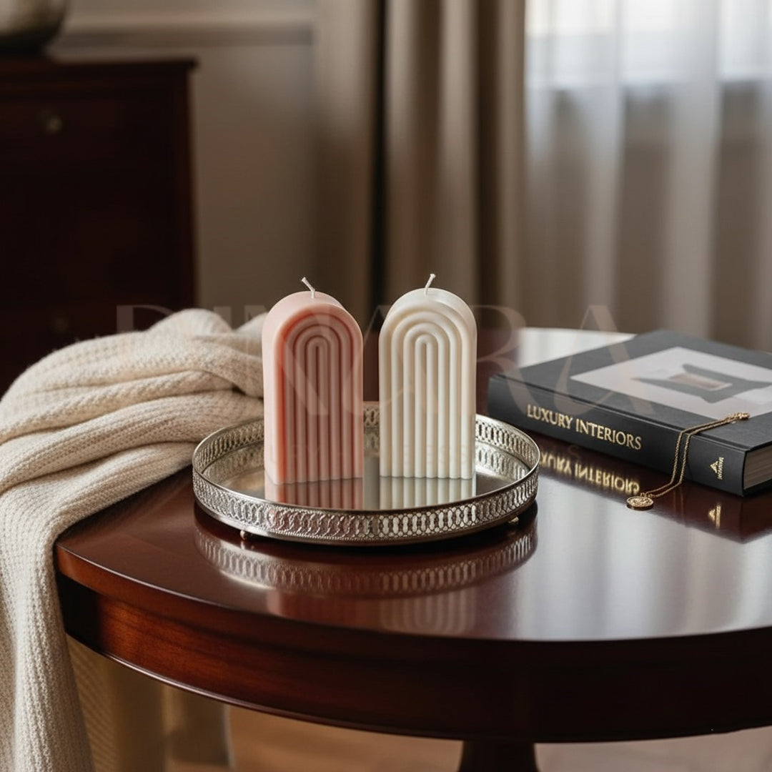 Rainbow Arch Candle