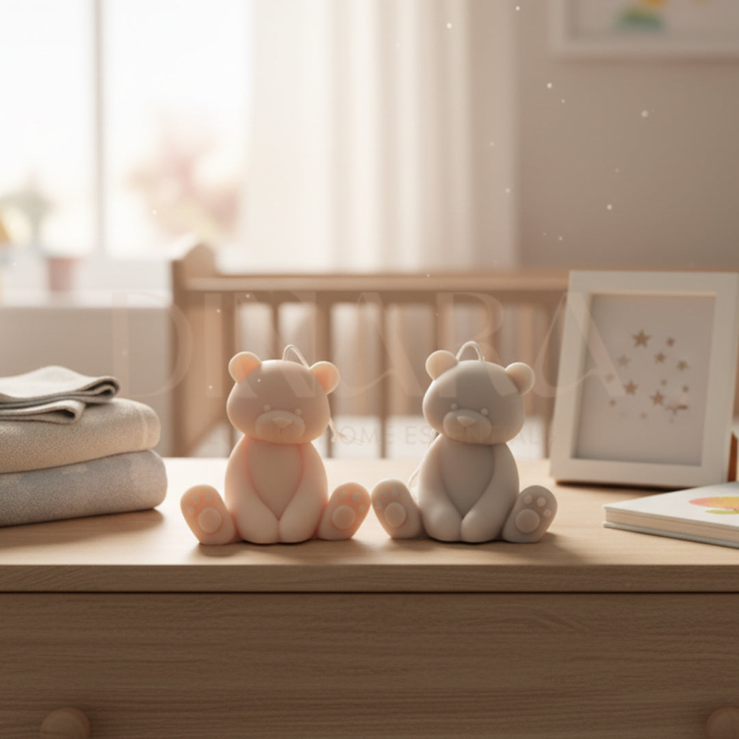 Teddy Bear Candle