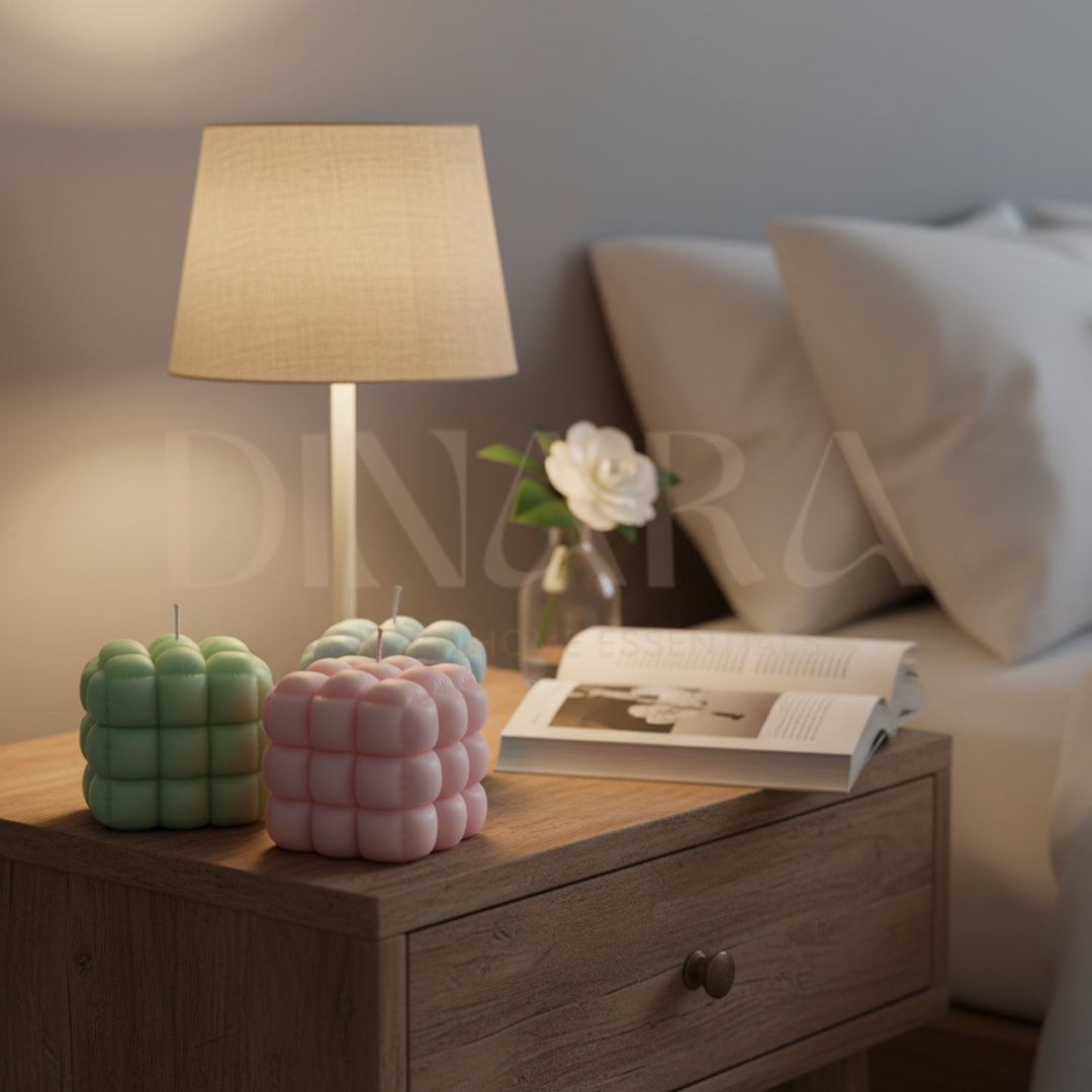 Puffer Bubble Candle