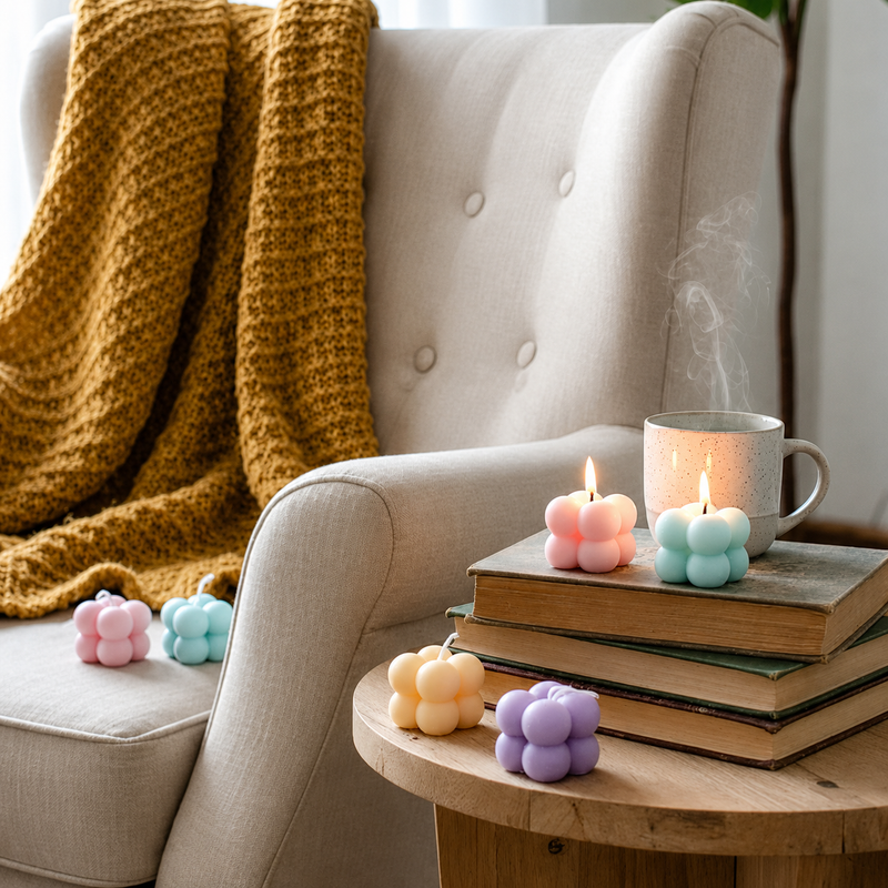 Mini Bubble Candles