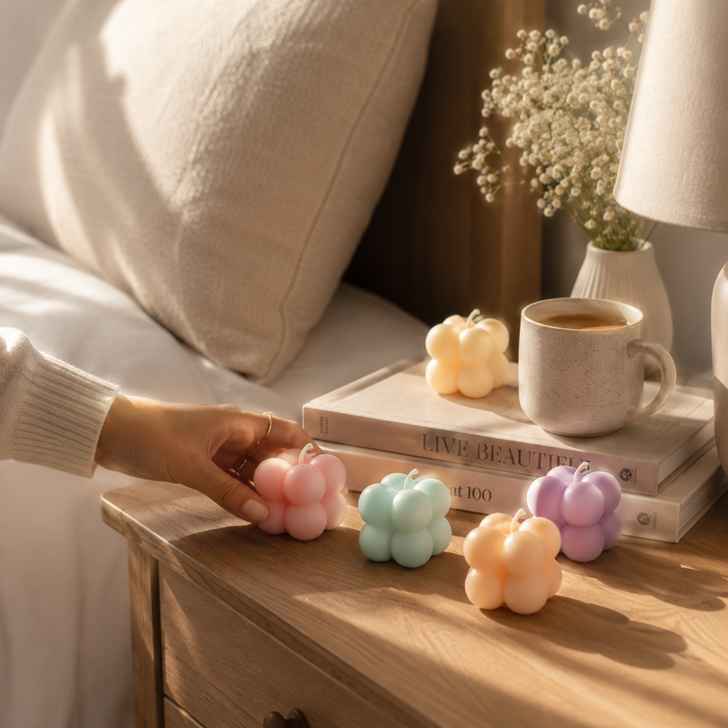 Mini Bubble Candles