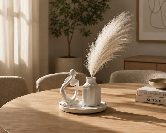 Feather Elegance Set – 3-Piece Sculptural