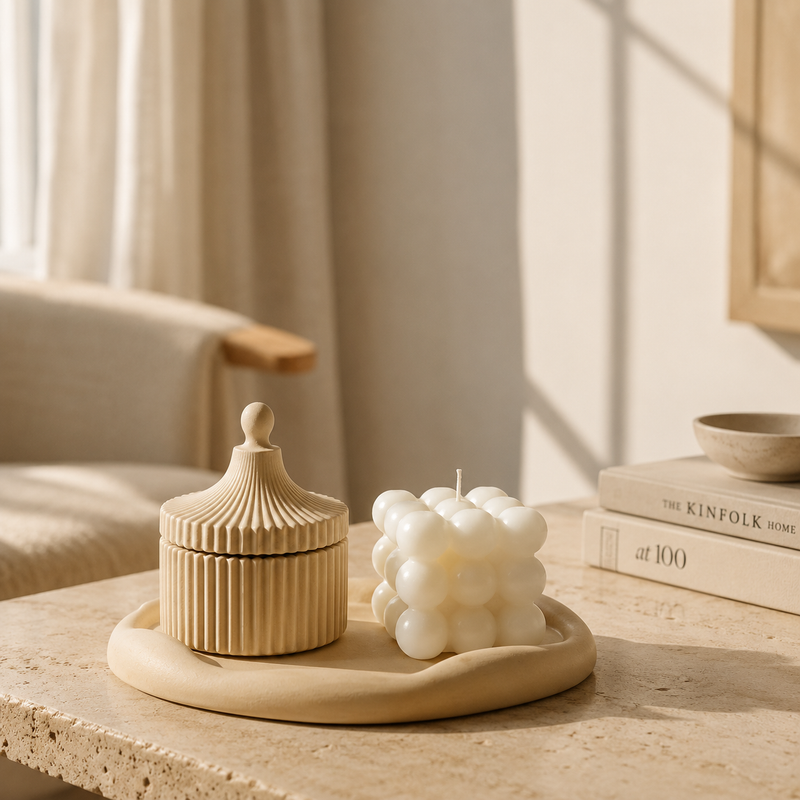 Tuscan Warmth Collection – 3-Piece Beige Bundle
